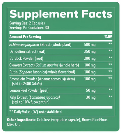 Lymphatic Drainage Capsules